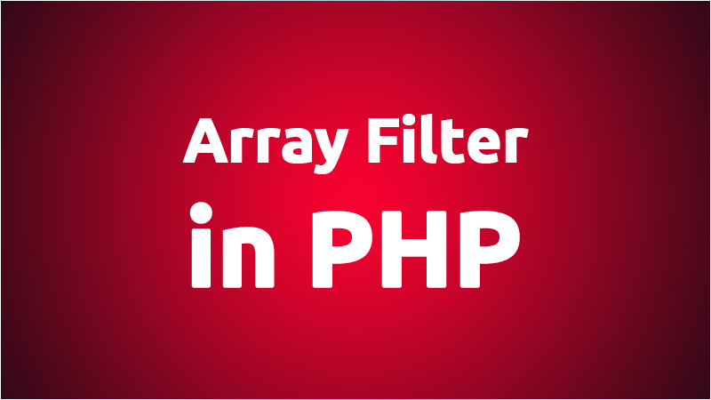 Array Filter in PHP