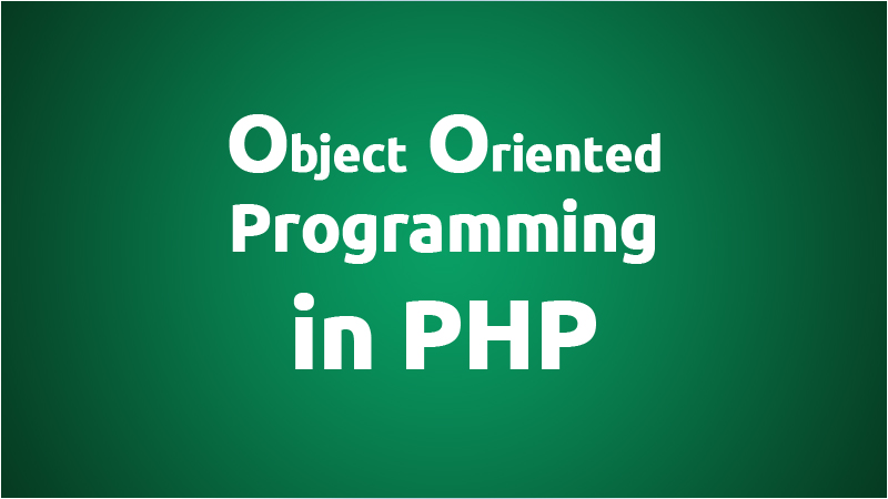 OOP in PHP