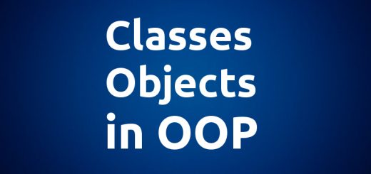 OOPS Classes and Objects