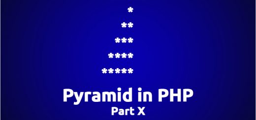 PHP Pyramid Part 10