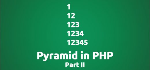 PHP Pyramid Part II