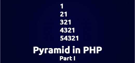 PHP Pyramid Part I