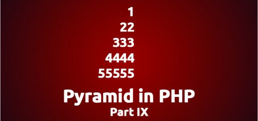 PHP Pyramid Part 9