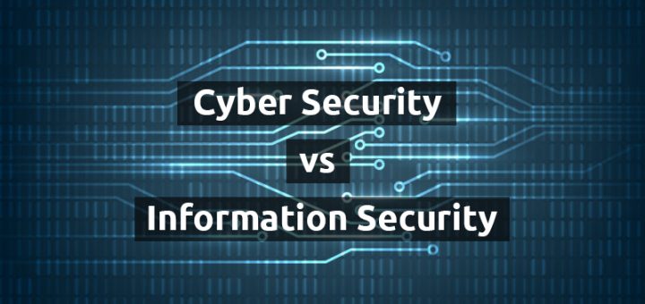 Cyber Security vs Information Security