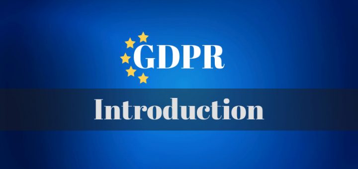 Introduction to GDPR