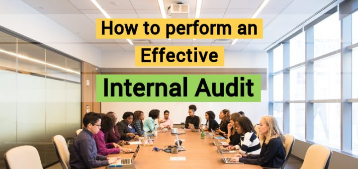 Steps to Performing an Internal Audit Effectively