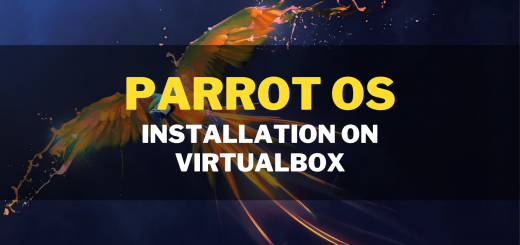 Parrot OS Installation in VirtualBox